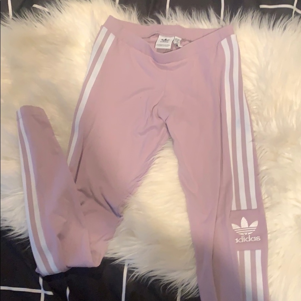 Lilac Adidas Leggings
